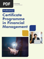 Proficiency Certificate Programme in Finance Final V2