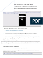 TP3+4: Composants Android