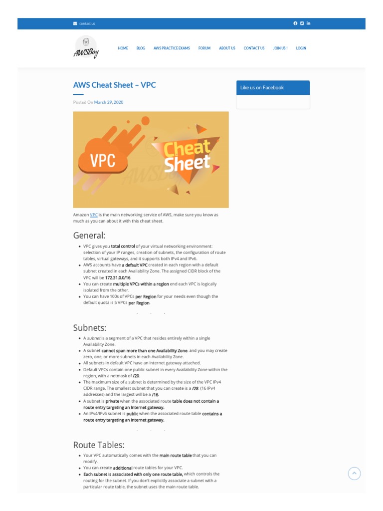 Aws Cheat Sheet S3 Awsboy vrogue.co