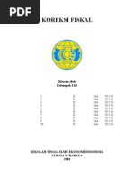 Contoh Soal Dan Jawaban Rekonsiliasi Fiskal