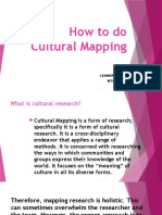 How To Do Cultural Mapping (Day 2 Closing)