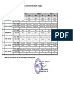 Jadwal Semester Ganjil TP 22 23