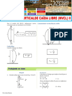 Movimiento Vertical de Caída Libre II (MVCL)