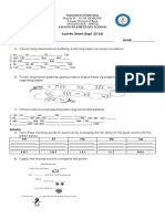 Activity Sheet Sept 22 23