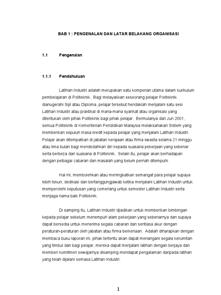 Bab 1 Siap Pdf