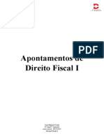 Apontamentos de Direito Fiscal