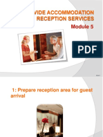 Module 5 Accomodation Reception Services