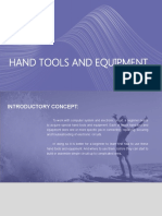 Basic Electronic Hand Tools and Equipment