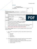 Guía sumativa n°1 5to - unidad 2 sistema circulatorio