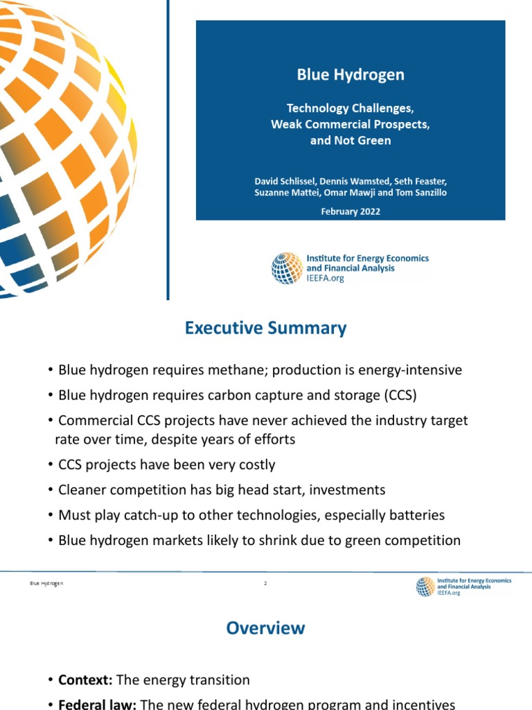 Blue Hydrogen 1644367839 | PDF | Carbon Capture And Storage | Natural Gas