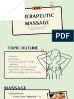 Therapeutic Massage for Lung Health