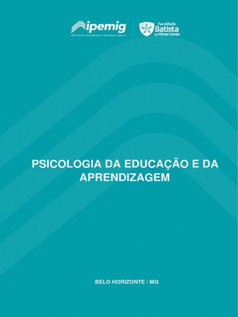Psicologia Da Educação e Da Aprendizagem Apostila | PDF | Psicologia ...