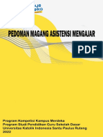 Buku Pedoman Magang MBKM PGSD 2022