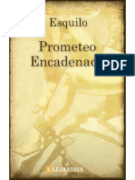 Prometeo Encadenado-Esquilo