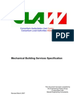 Mechanical Building Services Specification 2007