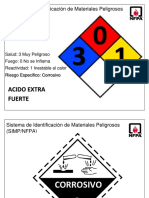 Rotulo Acido Extra Fuerte