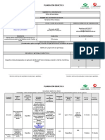 Formato Planeación Didáctica