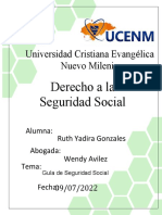 Guía de Seguridad Social de la Universidad Cristiana Evangélica Nuevo Milenio