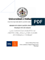 (L) Las Conductas Disruptivas en El Aula, Cómo Hacer Invisible Lo Visible