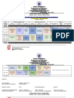 SHS Consolidated Class Program 5 Day in Person Classes