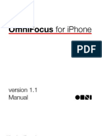 OmniFocus For Iphone - Flattened