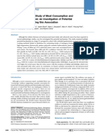 A Large Prospective Study of Meat Consumption and Colorectal Cancer Risk - Amanda J. Cross