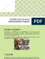 3 Factores Que Afectan El Comportamiento Humano (Presentación) Autor Ariana Collantes García, Pablo García