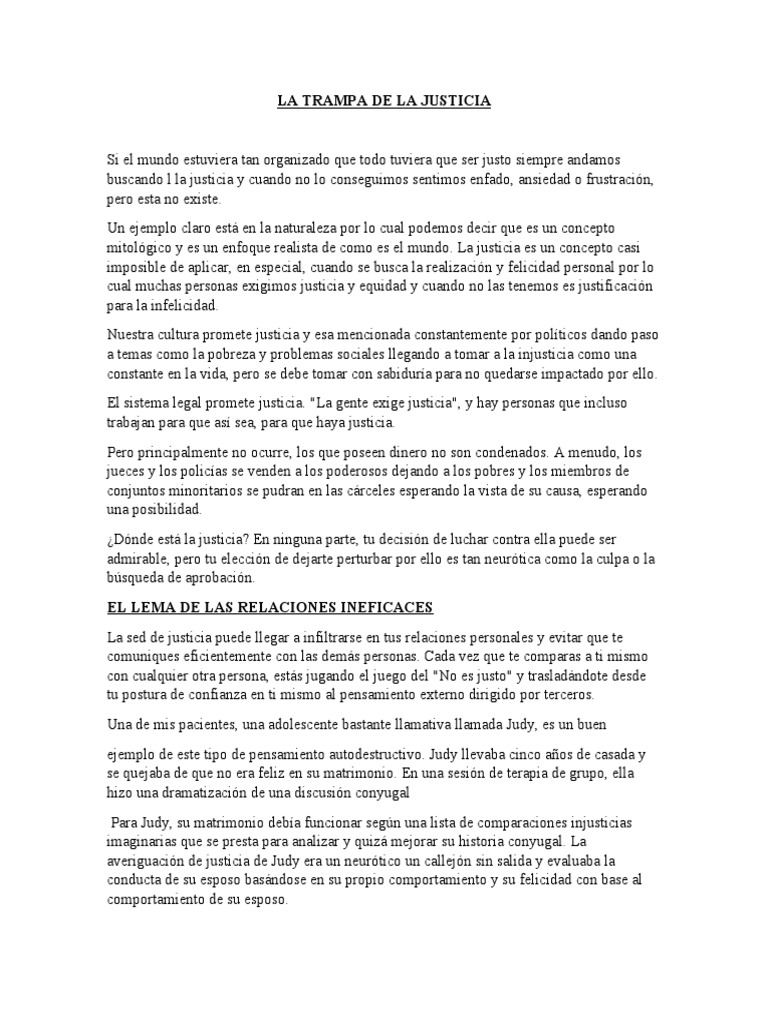 La Trampa de la Justicia Social | PDF | Justicia | Crimen y violencia
