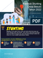 Rembuk Stunting Desa Besuki 2022