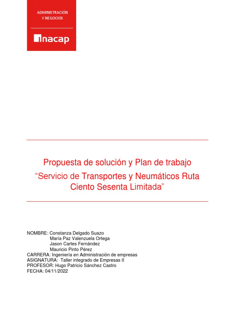 Plan de Mejora para Marketing Empresarial | PDF