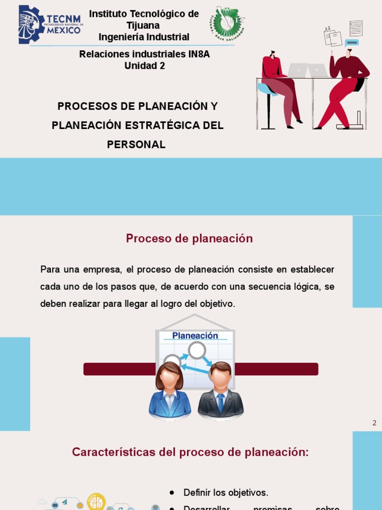 Procesos de planeación y planeación estratégica del personal | PDF
