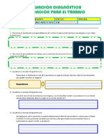 Evaluacion Diagnosica - Ept - Ciclo Vii