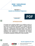 Gestión de Residuos Peligrosos Industriales