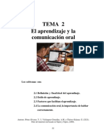 Tema 2 El Aprendizaje-2021