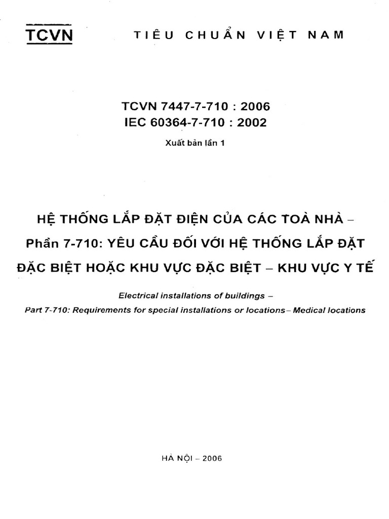 TCVN7447-7-710 2006 904530 | PDF