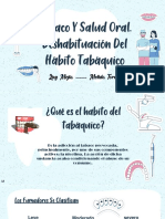 PRESENTACION-Tabaco Y Salud Oral Deshabituacion Del Habito Tabaquico