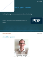 Certified Peer Reviewer Course - 1.1