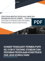 Konsep Pengganti Permen PUPR 31 7 Standar Pengadaan