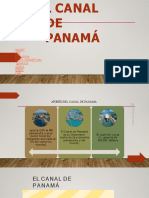 El Canal de Panama Examen Final Eric Famania, Dereck Barrios
