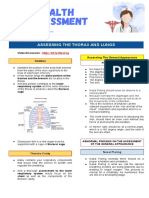 H.A. Lec (L8 C) - Assessing The Thorax and Lungs