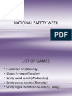 Safety Day Events
