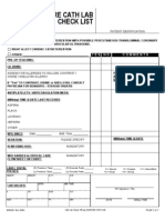 Pre Cath Lab Check List: Permit Signed For