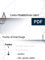 Cara Pemberian Obat