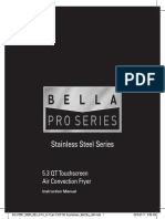 Bella Pro Series 5.3 Qt. Digital Air Fryer 90065