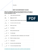 Soal-Soal Dependent and Independent Clause