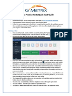 GMetrix PracticeTests QuickStartGuide