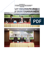 F. Dokumentasi Workshop Reorientasi Visi Dan Misi IAIN Samarinda