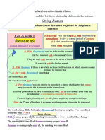 Adverb or Subordinate Clause