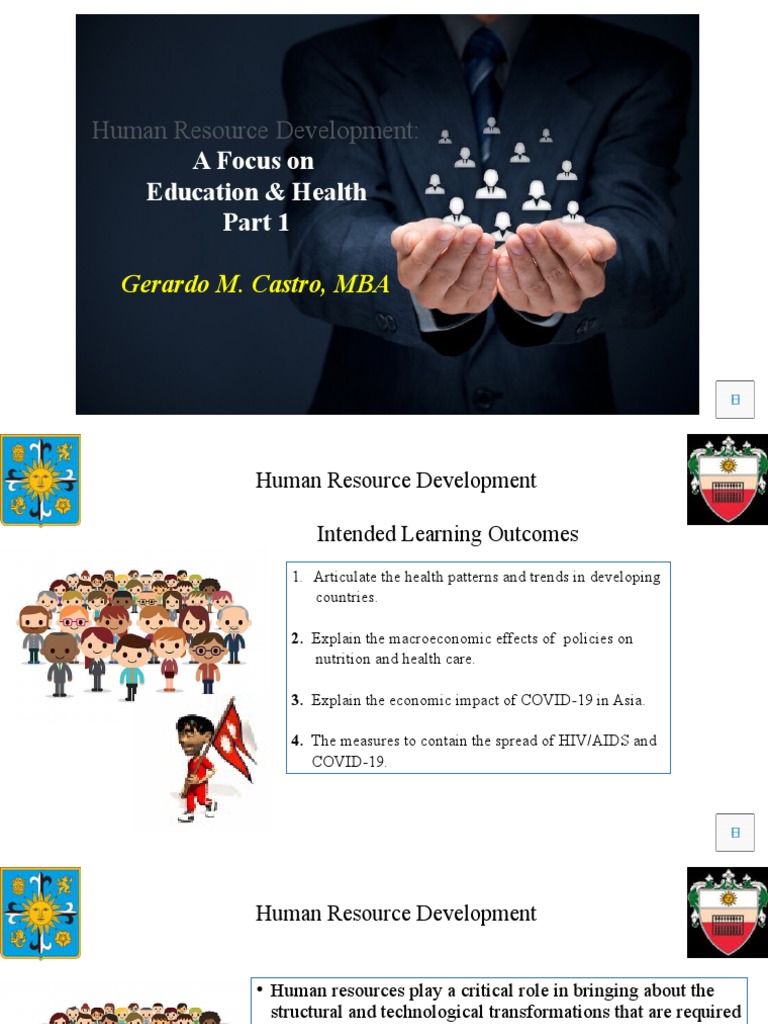 Part 1 Human Resource Development PDF