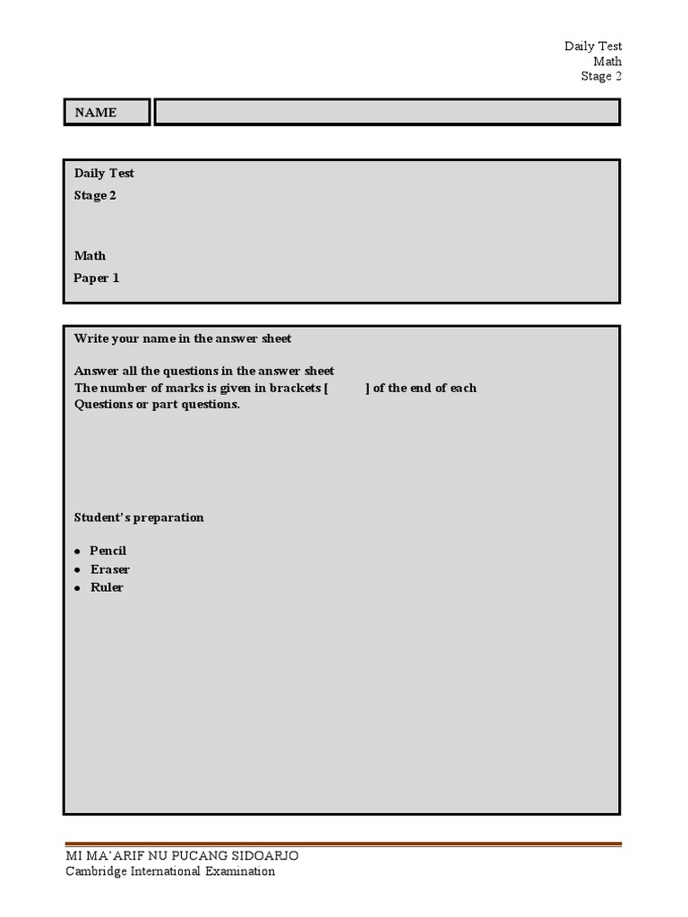 DT2 Math S2 | PDF